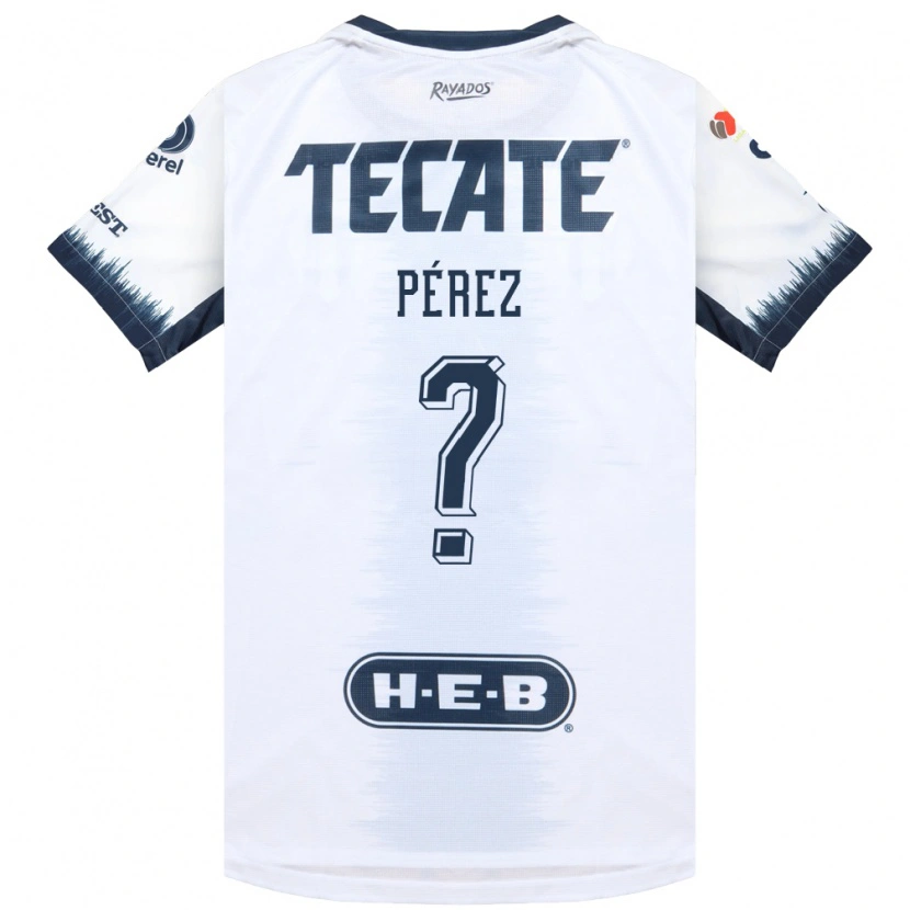 Danxen Niño Camiseta Axel Pérez #0 Blanco Azul Tinta Rojo 2ª Equipación 2026/27 La Camisa