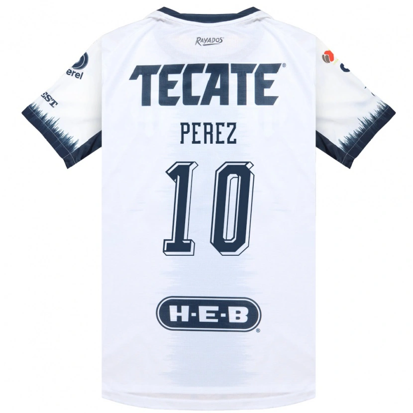 Danxen Niño Camiseta Nicole Perez #10 Blanco Azul Tinta Rojo 2ª Equipación 2026/27 La Camisa