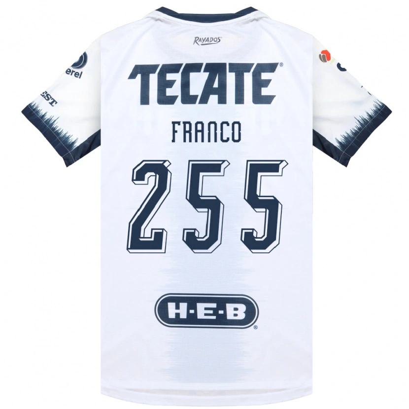 Danxen Niño Camiseta Enrique Franco #255 Blanco Azul Tinta Rojo 2ª Equipación 2026/27 La Camisa