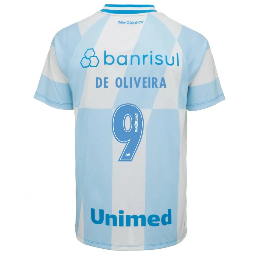 Danxen Niño Camiseta Veridiana Mostaco De Oliveira #9 Azul Claro Blanco 2ª Equipación 2026/27 La Camisa