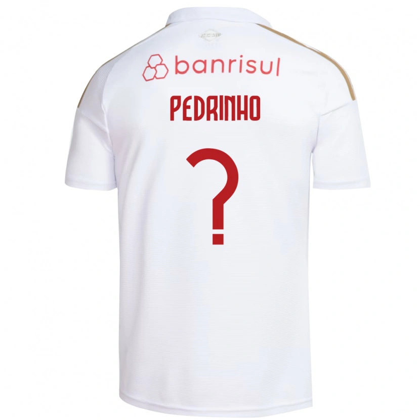 Danxen Niño Camiseta Pedrinho #0 Blanco Rojo 2ª Equipación 2026/27 La Camisa