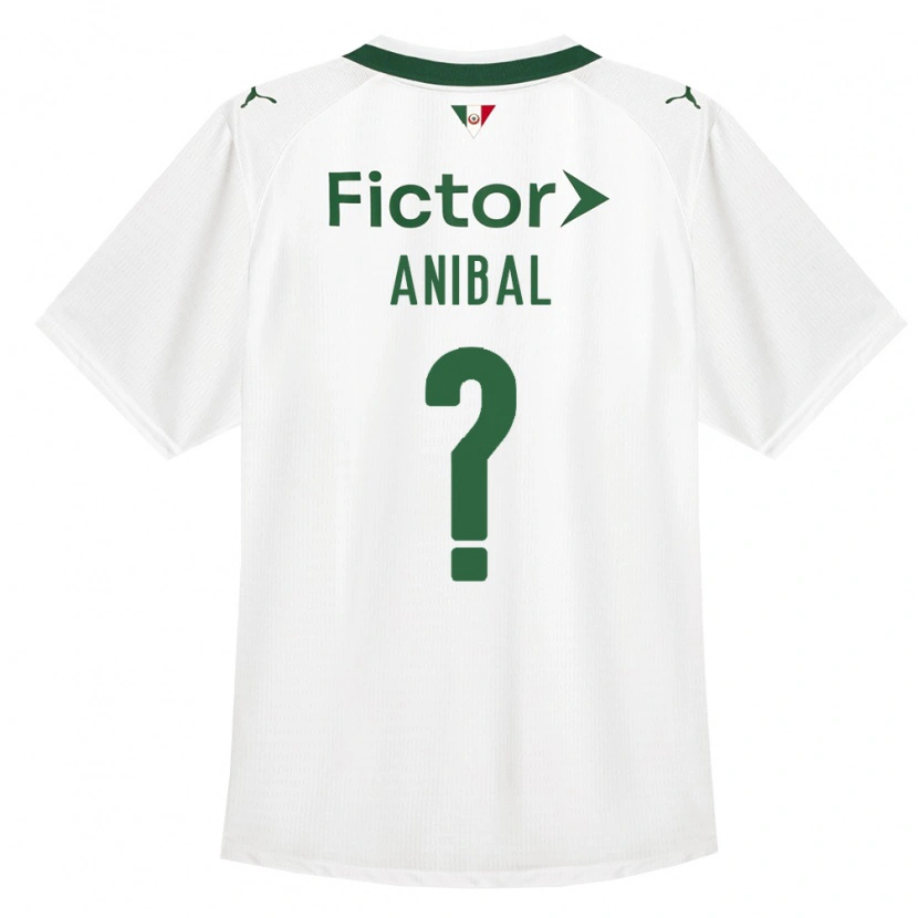 Danxen Niño Camiseta Anibal #0 Verde Blanco 2ª Equipación 2026/27 La Camisa