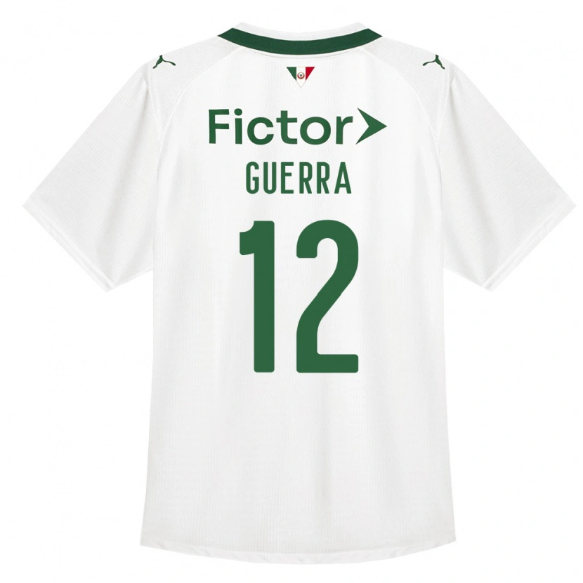 Danxen Niño Camiseta Heitor Guerra #12 Verde Blanco 2ª Equipación 2026/27 La Camisa