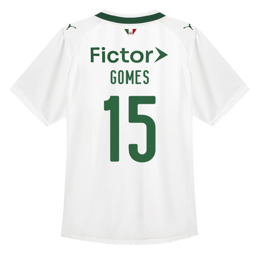 Danxen Niño Camiseta Bianca Gomes #15 Verde Blanco 2ª Equipación 2026/27 La Camisa