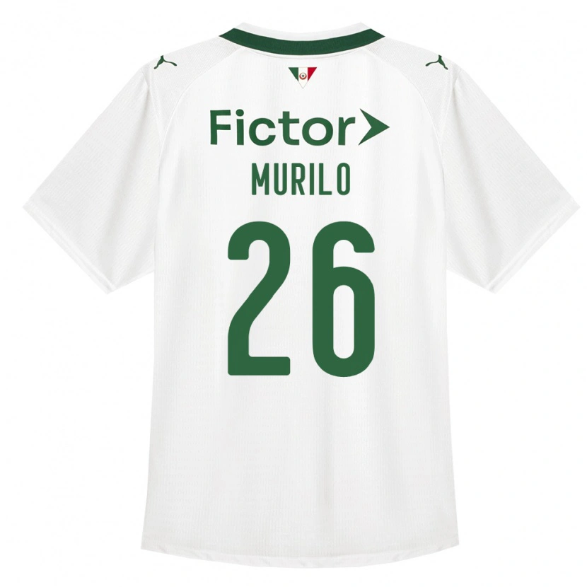 Danxen Niño Camiseta Murilo Cerqueira Paim #26 Verde Blanco 2ª Equipación 2026/27 La Camisa