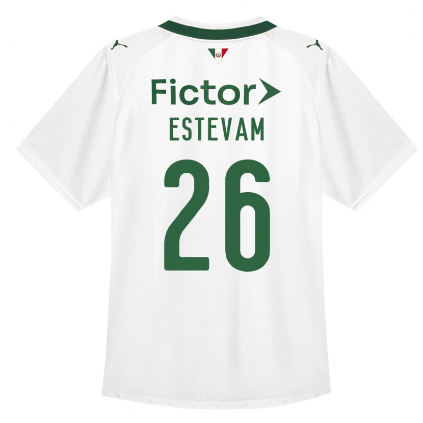 Danxen Niño Camiseta Laís Estevam #26 Verde Blanco 2ª Equipación 2026/27 La Camisa