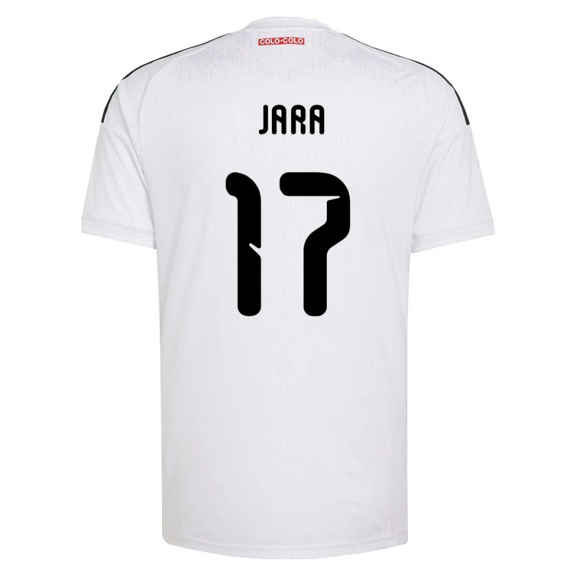 Danxen Hombre Camiseta Ignacio Jara #17 Blanco Negro 1ª Equipación 2026/27 La Camisa