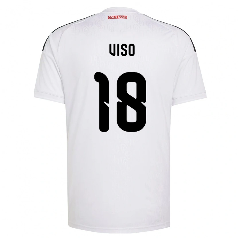 Danxen Hombre Camiseta Ysaura Viso #18 Blanco Negro 1ª Equipación 2026/27 La Camisa