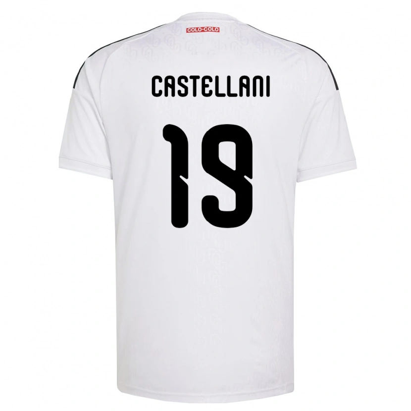 Danxen Hombre Camiseta Gonzalo Castellani #19 Blanco Negro 1ª Equipación 2026/27 La Camisa