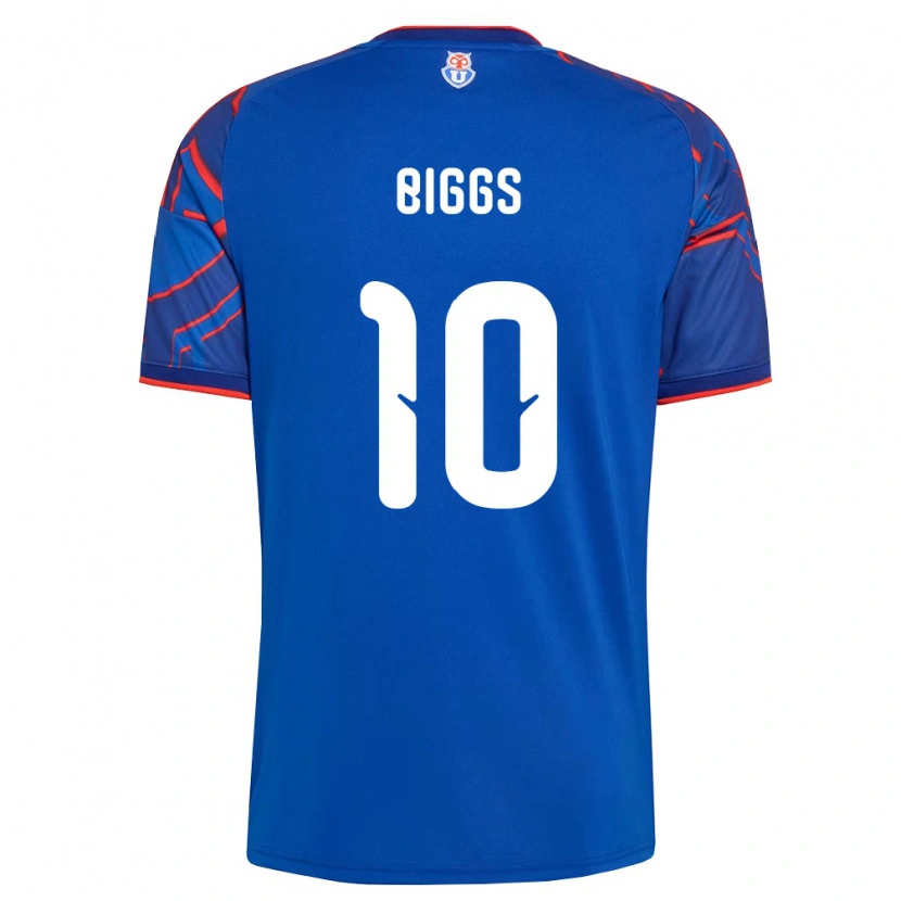 Danxen Hombre Camiseta Nicole Denise Fajre Biggs #10 Azul Real Rojo 1ª Equipación 2026/27 La Camisa