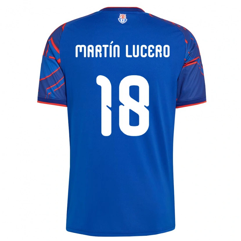 Danxen Hombre Camiseta Juan Martín Lucero #18 Azul Real Rojo 1ª Equipación 2026/27 La Camisa