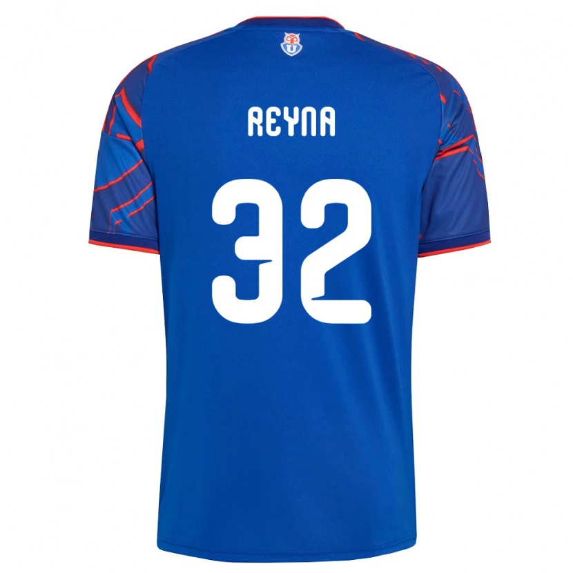 Danxen Hombre Camiseta Gonzalo Reyna #32 Azul Real Rojo 1ª Equipación 2026/27 La Camisa