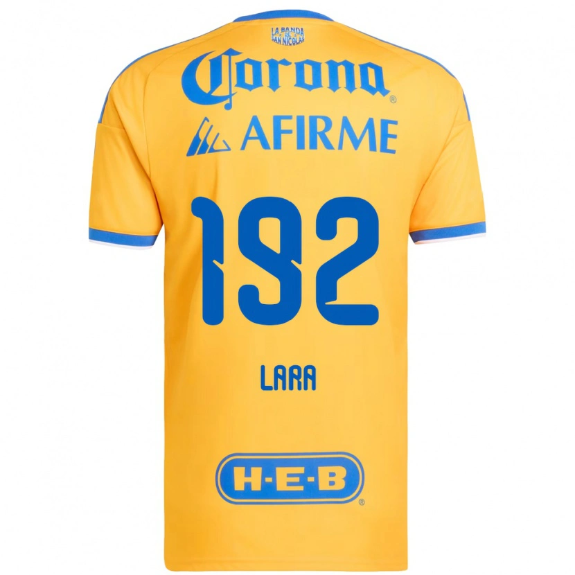 Danxen Hombre Camiseta Miguel Lara #192 Amarillo Azul 1ª Equipación 2026/27 La Camisa