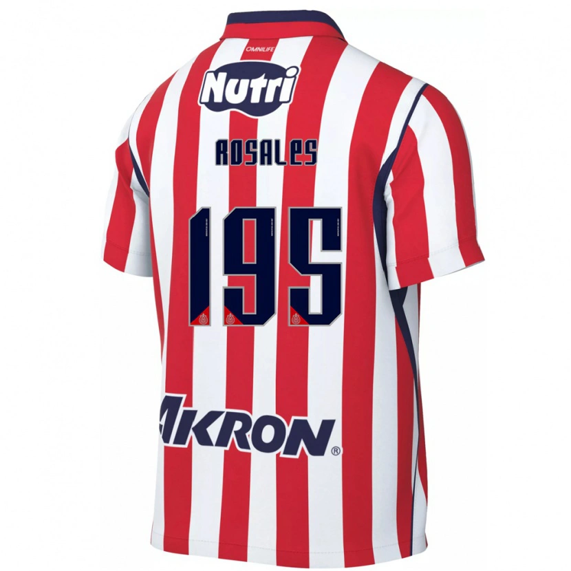 Danxen Hombre Camiseta Diego Rosales #195 Rojo Blanco 1ª Equipación 2026/27 La Camisa
