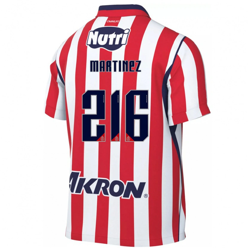 Danxen Hombre Camiseta Isaac Martínez #216 Rojo Blanco 1ª Equipación 2026/27 La Camisa