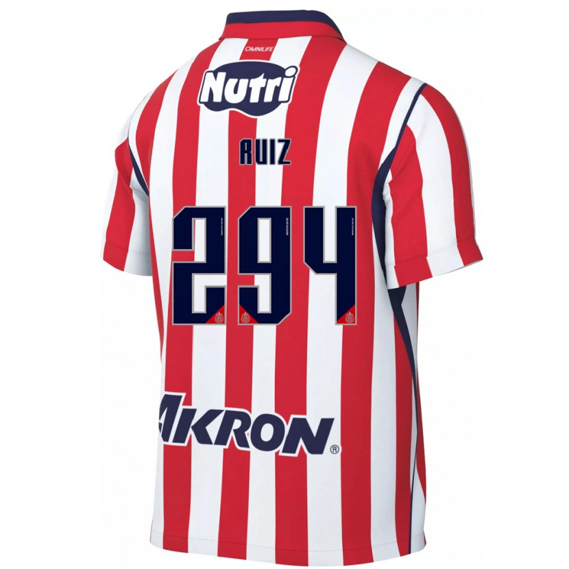 Danxen Hombre Camiseta Dilan Ruiz #294 Rojo Blanco 1ª Equipación 2026/27 La Camisa
