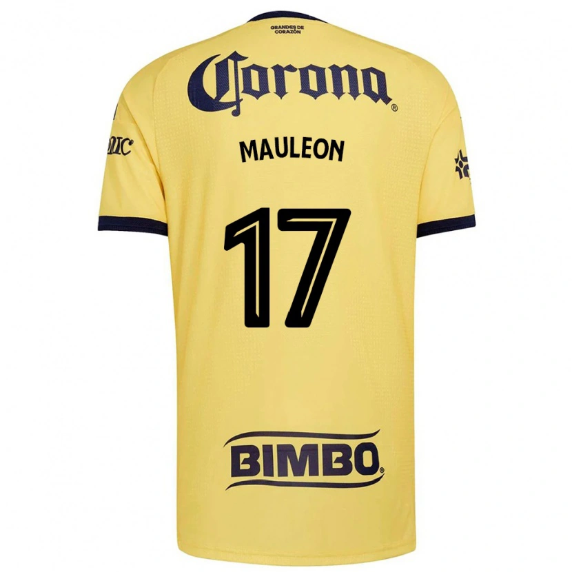 Danxen Hombre Camiseta Natalia Mauleon #17 Amarillo Rojo Negro 1ª Equipación 2026/27 La Camisa