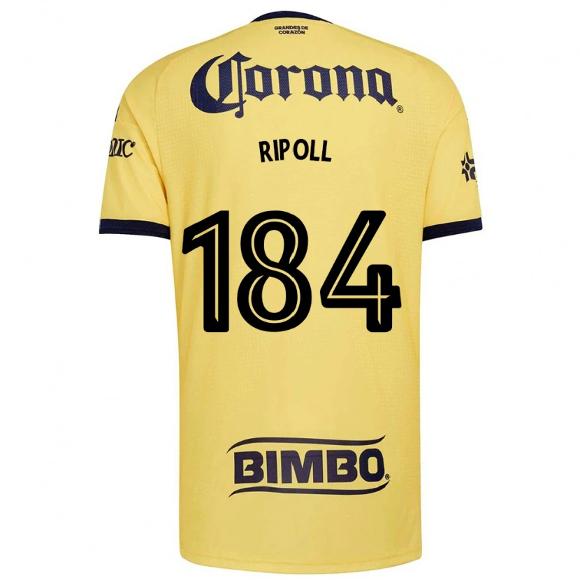 Danxen Hombre Camiseta Alonso Ripoll #184 Amarillo Rojo Negro 1ª Equipación 2026/27 La Camisa