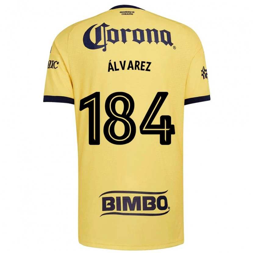 Danxen Hombre Camiseta Antonio Álvarez #184 Amarillo Rojo Negro 1ª Equipación 2026/27 La Camisa
