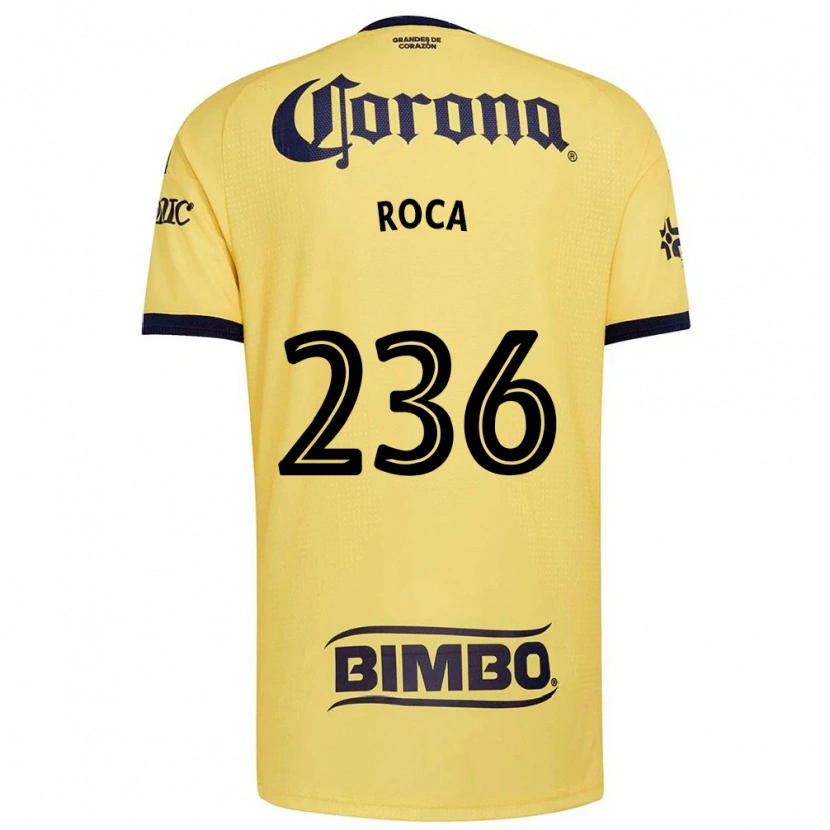 Danxen Hombre Camiseta Juan Roca #236 Amarillo Rojo Negro 1ª Equipación 2026/27 La Camisa