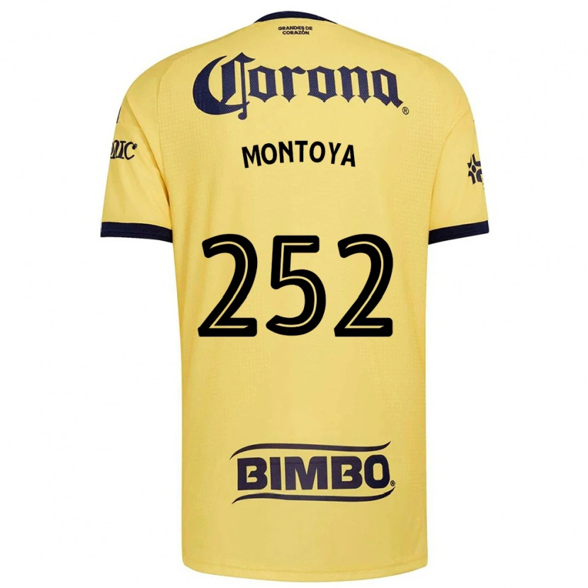 Danxen Hombre Camiseta Diego Montoya #252 Amarillo Rojo Negro 1ª Equipación 2026/27 La Camisa