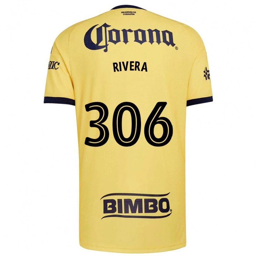 Danxen Hombre Camiseta Miguel Rivera #306 Amarillo Rojo Negro 1ª Equipación 2026/27 La Camisa