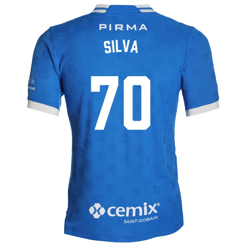 Danxen Hombre Camiseta Iván Silva #70 Azul Blanco Rojo 1ª Equipación 2026/27 La Camisa