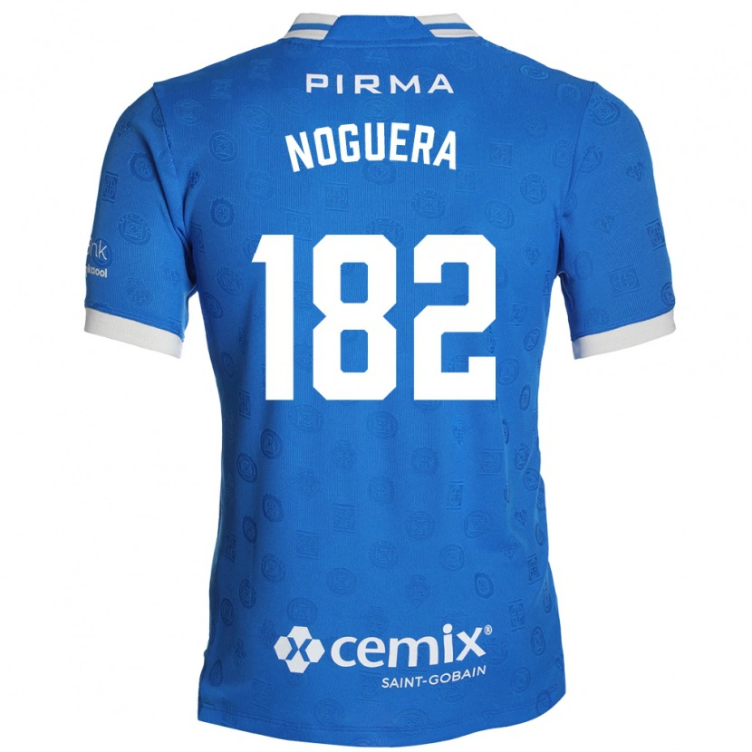 Danxen Hombre Camiseta Heldrich Noguera #182 Azul Blanco Rojo 1ª Equipación 2026/27 La Camisa