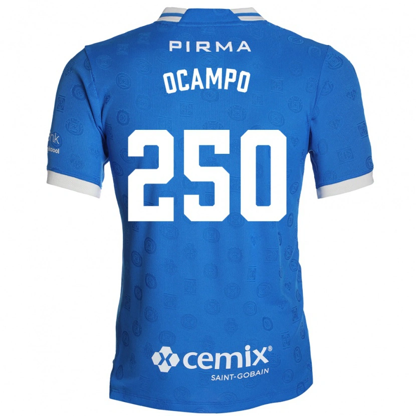 Danxen Hombre Camiseta Diego Ocampo #250 Azul Blanco Rojo 1ª Equipación 2026/27 La Camisa