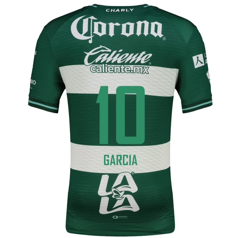 Danxen Hombre Camiseta Daniela Garcia #10 Verde Blanco 1ª Equipación 2026/27 La Camisa