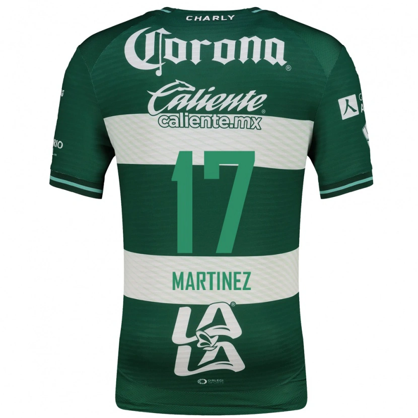 Danxen Hombre Camiseta Marianne Martinez #17 Verde Blanco 1ª Equipación 2026/27 La Camisa