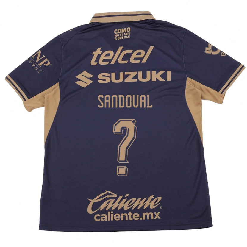 Danxen Hombre Camiseta Kevin Sandoval #0 Morado Marrón 1ª Equipación 2026/27 La Camisa