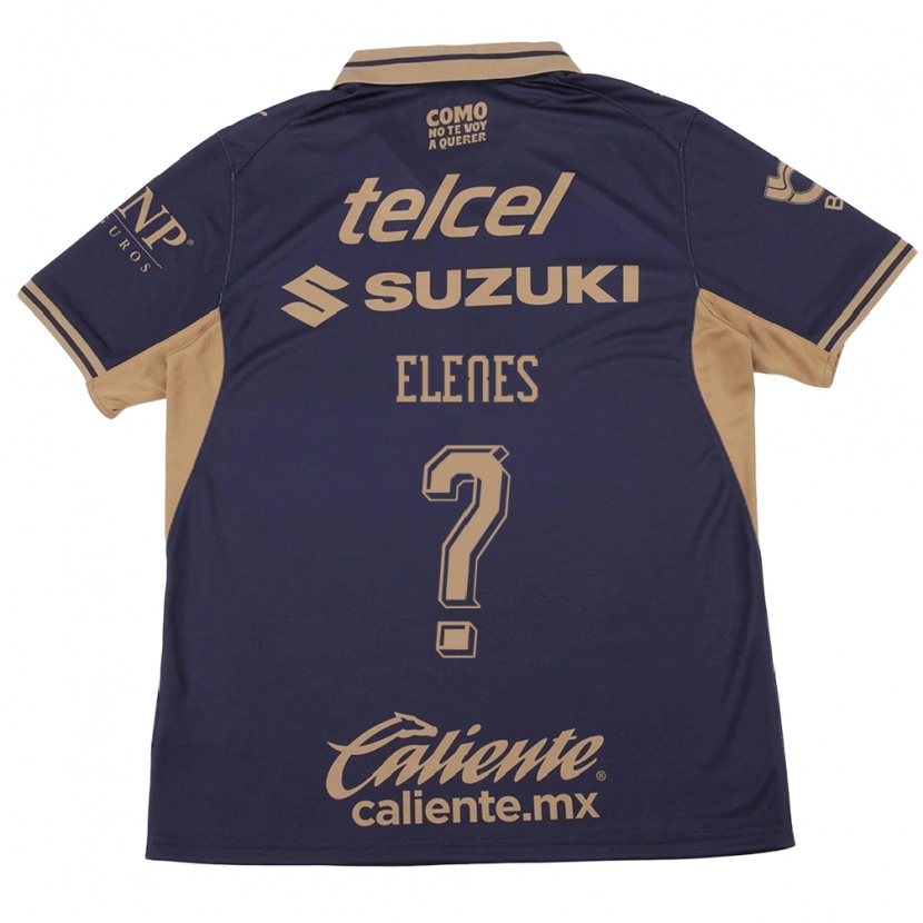 Danxen Hombre Camiseta Jesús Elenes #0 Morado Marrón 1ª Equipación 2026/27 La Camisa