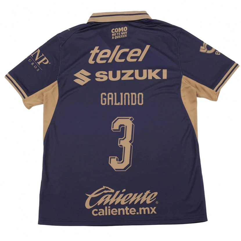 Danxen Hombre Camiseta Ricardo Galindo #3 Morado Marrón 1ª Equipación 2026/27 La Camisa
