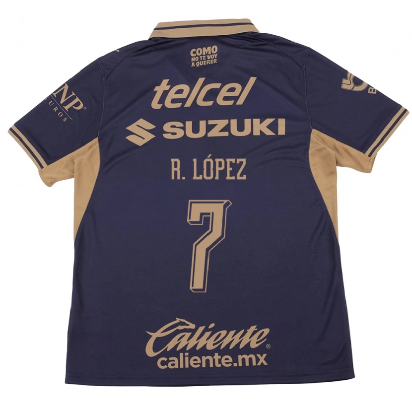Danxen Hombre Camiseta Rodrigo López #7 Morado Marrón 1ª Equipación 2026/27 La Camisa