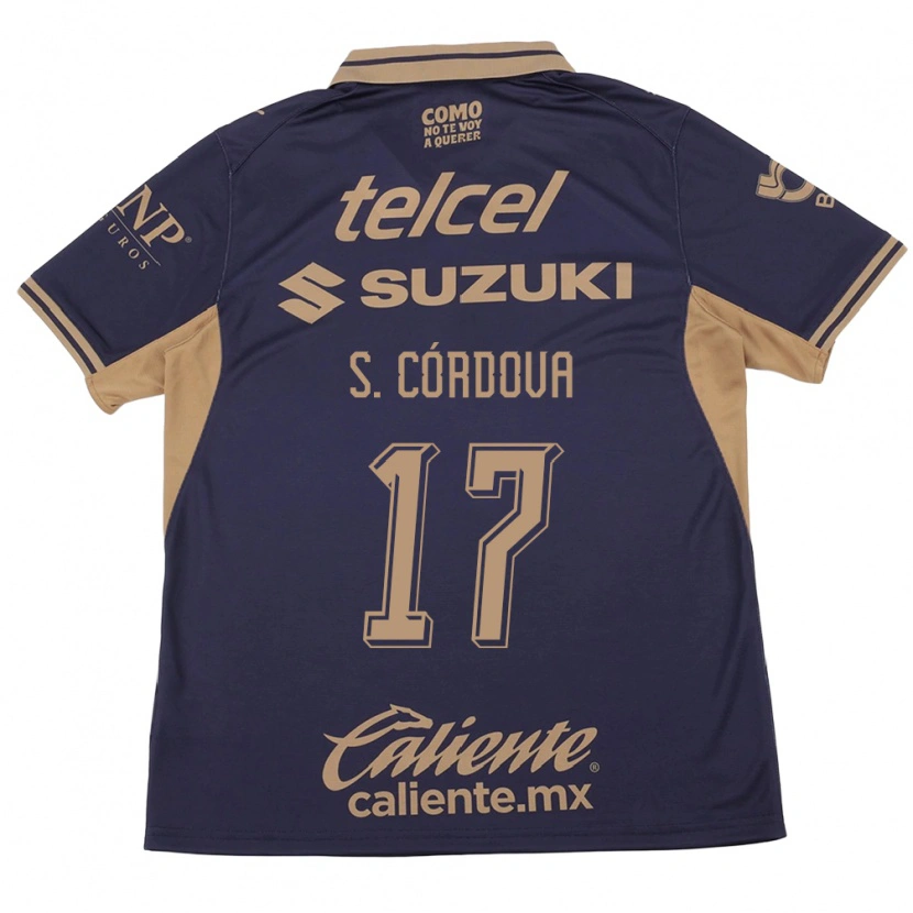 Danxen Hombre Camiseta Sebastián Córdova #17 Morado Marrón 1ª Equipación 2026/27 La Camisa