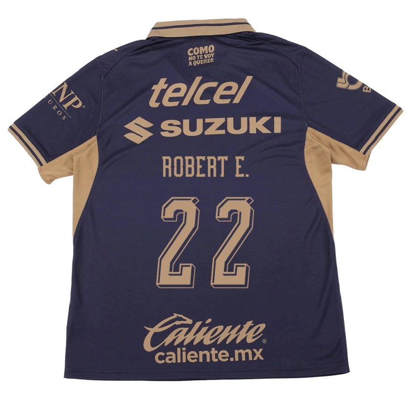 Danxen Hombre Camiseta Robert Ergas #22 Morado Marrón 1ª Equipación 2026/27 La Camisa