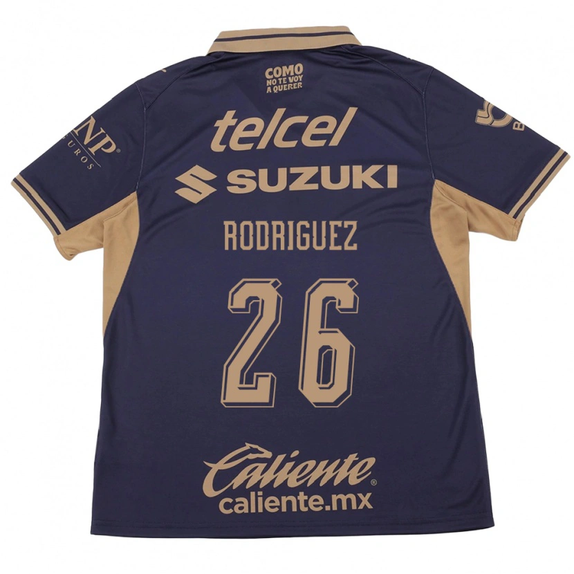 Danxen Hombre Camiseta Lucia Rodriguez #26 Morado Marrón 1ª Equipación 2026/27 La Camisa