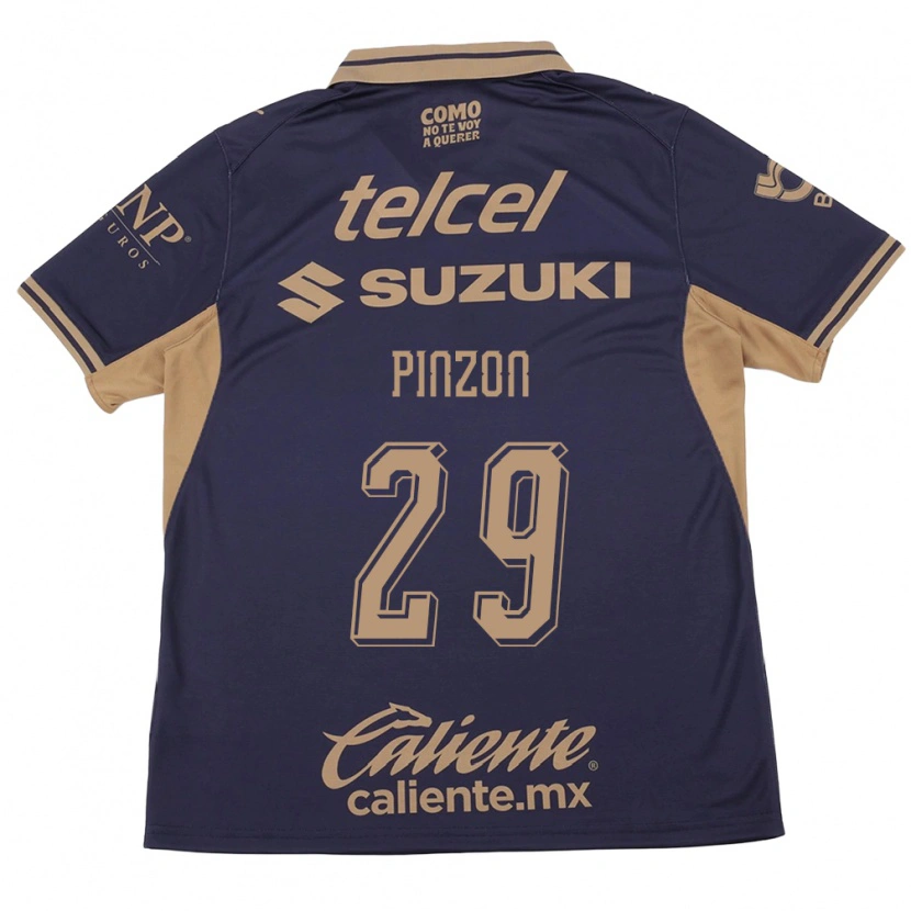 Danxen Hombre Camiseta Liceth Pinzon #29 Morado Marrón 1ª Equipación 2026/27 La Camisa