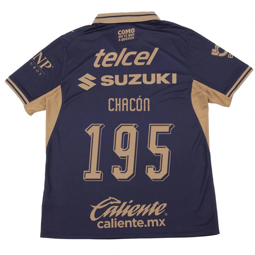 Danxen Hombre Camiseta Eduardo Chacón #195 Morado Marrón 1ª Equipación 2026/27 La Camisa