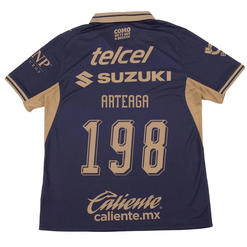 Danxen Hombre Camiseta Edwin Arteaga #198 Morado Marrón 1ª Equipación 2026/27 La Camisa