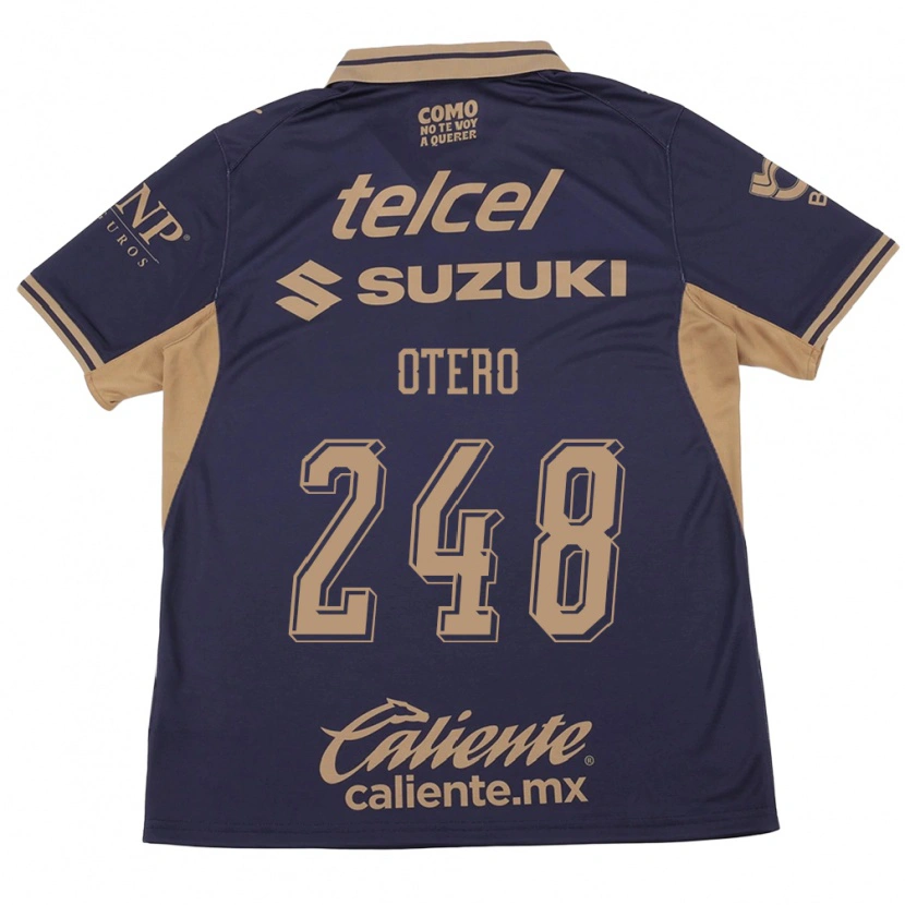 Danxen Hombre Camiseta Jonathan Otero #248 Morado Marrón 1ª Equipación 2026/27 La Camisa