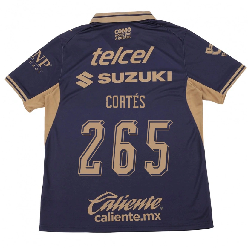 Danxen Hombre Camiseta Jhostyn Cortés #265 Morado Marrón 1ª Equipación 2026/27 La Camisa