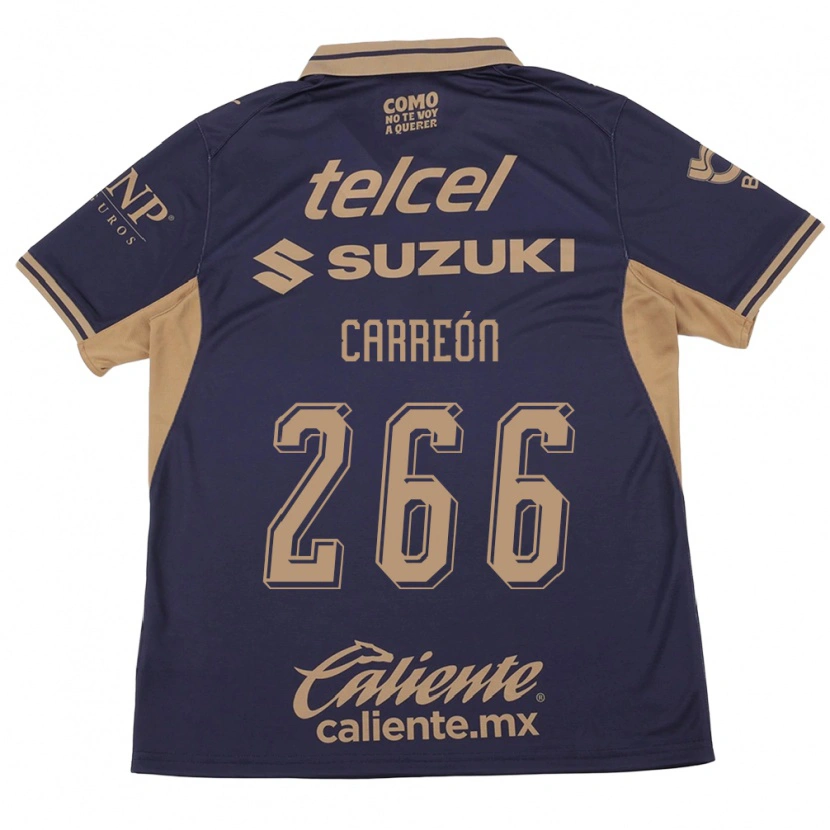 Danxen Hombre Camiseta Rogelio Carreón #266 Morado Marrón 1ª Equipación 2026/27 La Camisa