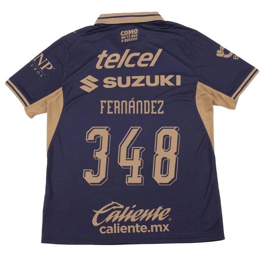Danxen Hombre Camiseta Yerik Fernández #348 Morado Marrón 1ª Equipación 2026/27 La Camisa