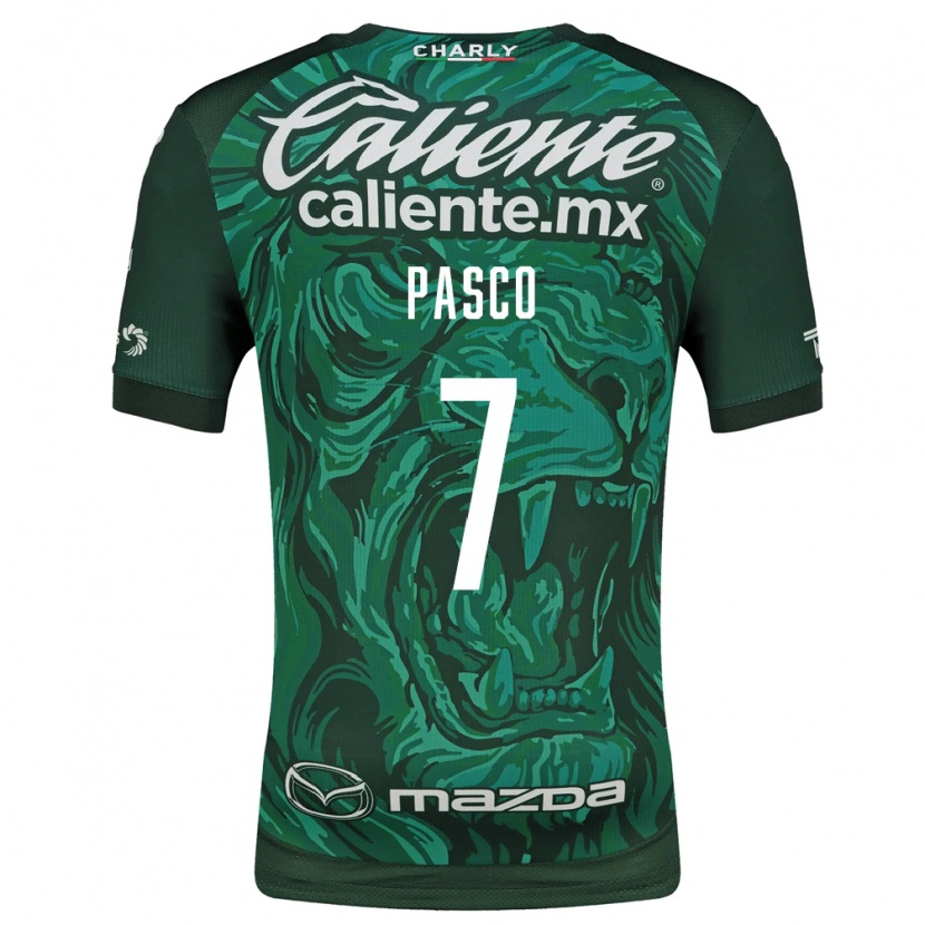 Danxen Hombre Camiseta Madeleine Pasco #7 Verde Negro 1ª Equipación 2026/27 La Camisa