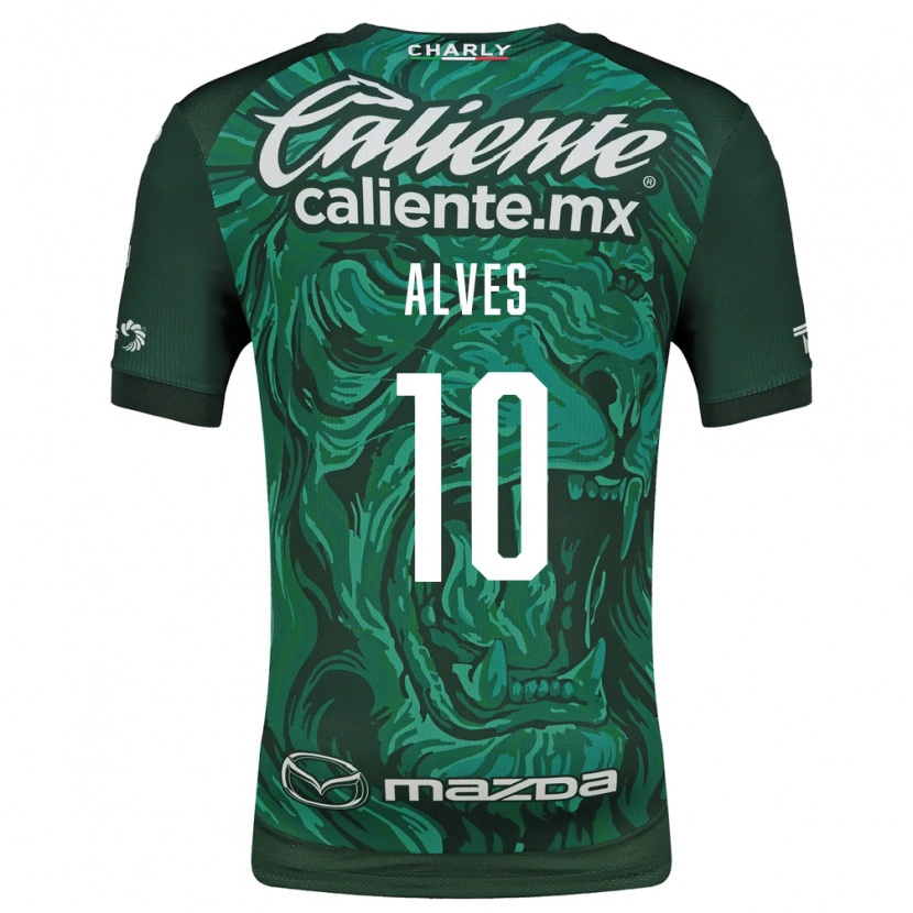 Danxen Hombre Camiseta Maria Alves #10 Verde Negro 1ª Equipación 2026/27 La Camisa