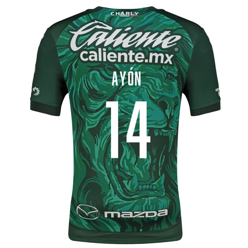 Danxen Hombre Camiseta Ettson Ayón #14 Verde Negro 1ª Equipación 2026/27 La Camisa