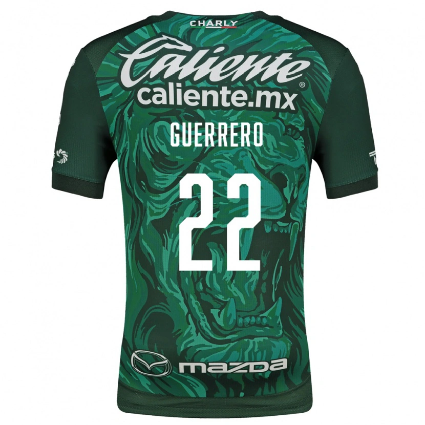 Danxen Hombre Camiseta África Guerrero #22 Verde Negro 1ª Equipación 2026/27 La Camisa