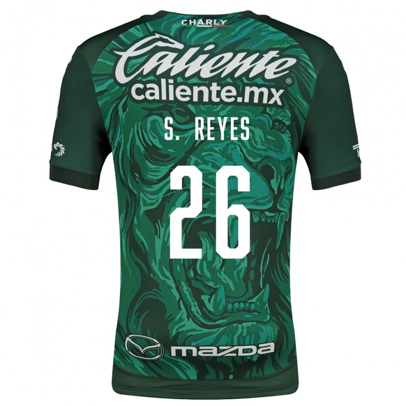 Danxen Hombre Camiseta Salvador Reyes #26 Verde Negro 1ª Equipación 2026/27 La Camisa